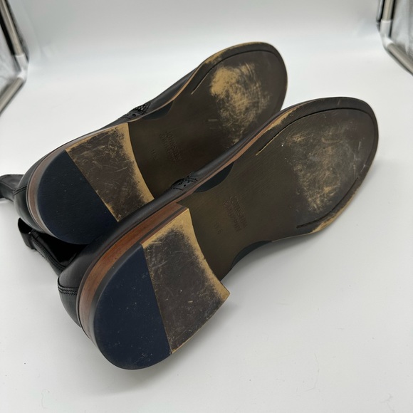 Johnston & Murphy Men's 11.5D Boots Black Zip Ankle - Picture 4 of 5